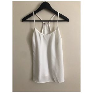 Size 0 J Crew Off-White Flowy Camisole